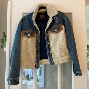 BDG Sherling Denim Jacket